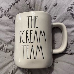 Rae Dunn THE SCREAM TEAM Monsters Inc. Disney Pixar Collection Ceramic Mug